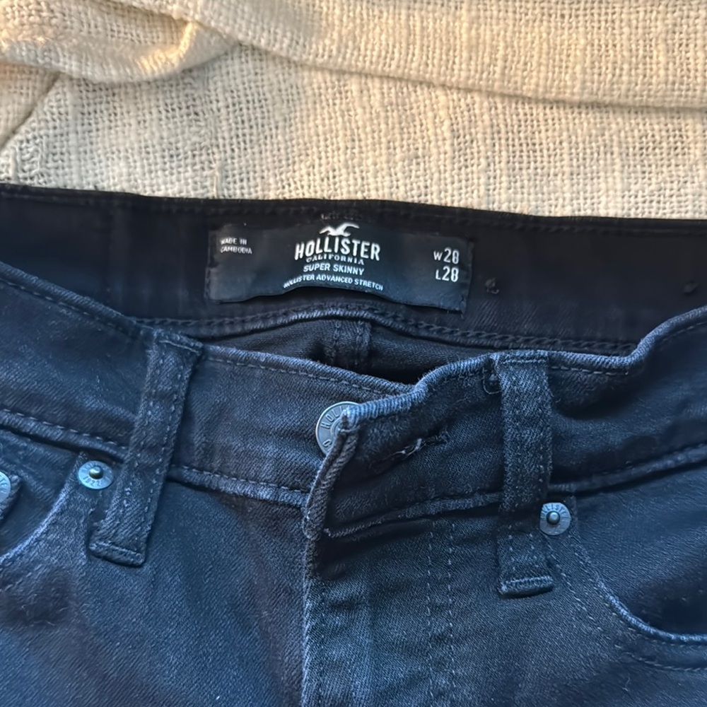 Hollister Dark Wash Skinny Jeans